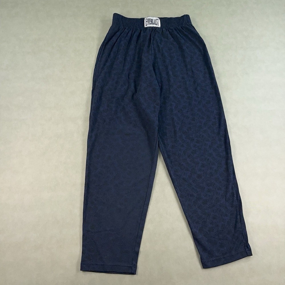 Vintage Everlast Pants Men's L Navy Lightweight Cotton Lounge Sweatpants Gymcore